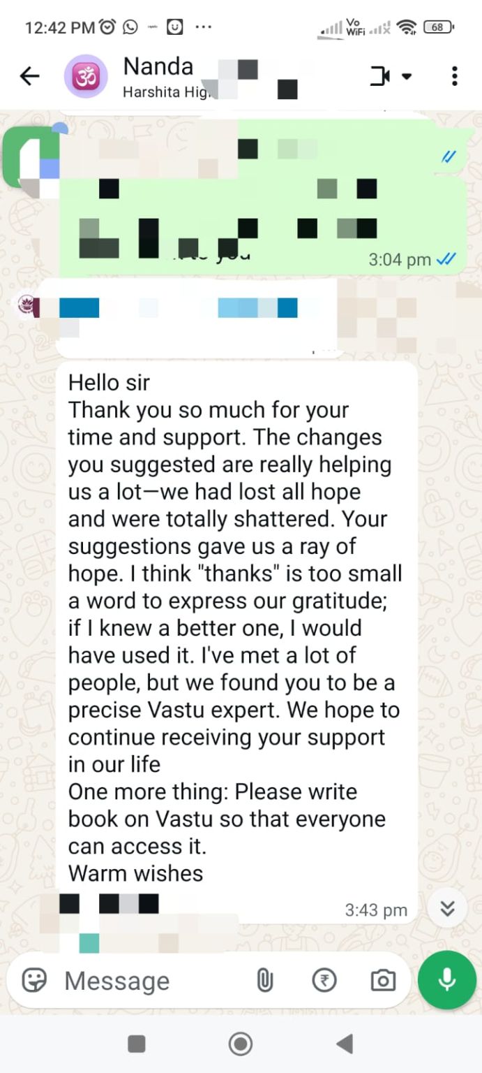 Client message — A family out of hope, turning a corner — a few shifts, no demolition.
